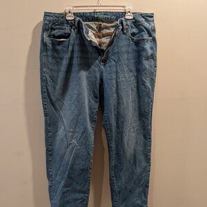 Style & Co Women's Girlfriend Straight Leg Jeans Size 18W EUC